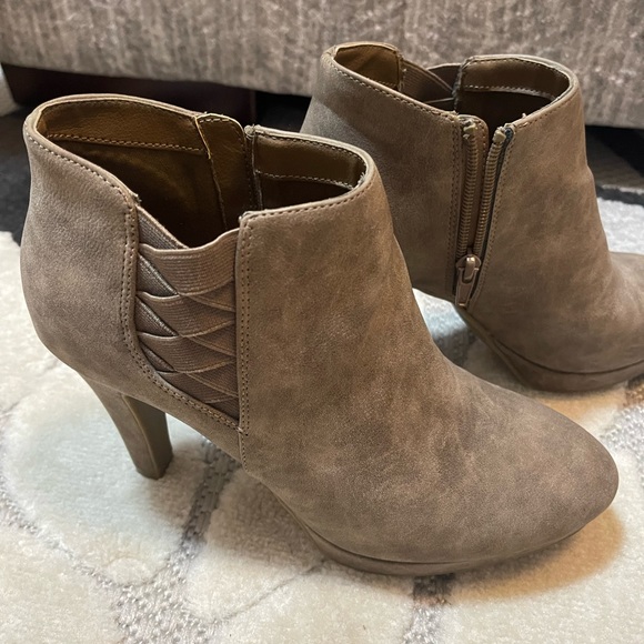 Taupe Boots - Picture 3 of 5